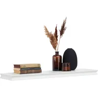 Landscape Wandboard Weiß, 80x3.8x23 cm, Bsci, Wohnzimmer, Regale, Wandboards