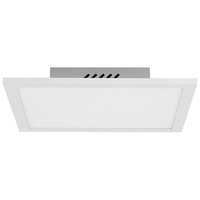 LINDBY LED-Panel Lamin, weiß, 30 cm, CCT, dimmbar, Remote