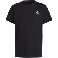 Adidas Unisex Kinder Essentials Small Logo Cotton Tee, Black/White,