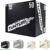 Tunturi Plyo Box, Soft EVA 40/50/60 cm,