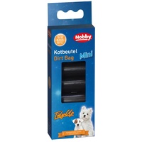 Nobby TidyUp Kotbeutel MINI schwarz 5 Rollen á 10