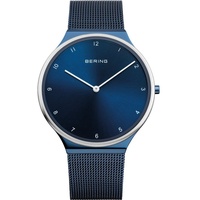 BERING Herren Armbanduhr Ultra Slim Blau18440-397 - Blau/Blau