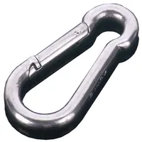 Pösamo Feuerwehr-Karabinerhaken galZn 100x10mm