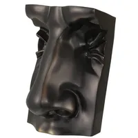 Casa Padrino Designer Deko Objekt Gesicht Antik Bronze 15