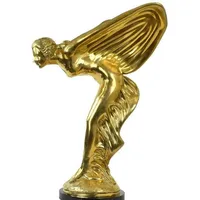 Casa Padrino Luxus Bronze Skulptur Spirit of Ecstasy Frau