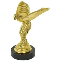 Casa Padrino Luxus Bronze Skulptur Spirit of Ecstasy Frau
