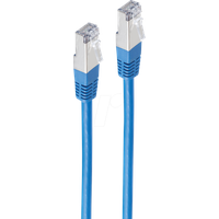 ShiverPeaks BS75211-0.25B Netzwerkkabel Blau 0,25 m Cat5e SF/UTP (S-FTP)