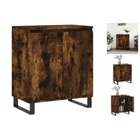 VidaXL Sideboard Räuchereiche 60x35x70 cm Holzwerkstoff