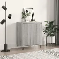 VidaXL Sideboard Grau Sonoma 60x35x70 cm Holzwerkstoff