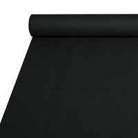 Papstar STARPAK Tischdecke schwarz 120,0 cm x 20,0 m