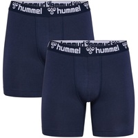 Hummel Boxershorts Herren Unterhose, blau - S