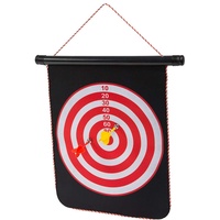 Invento Retr-Oh: Magnetic Dartboard, 1 Dartboard, 6 Dart-Pfeile