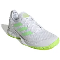 Adidas Tennisschuhe CourtFlash Allcourt weiss/limegrün Herren