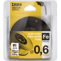 TOPARC GYS Massivdrahtrolle Stahl 100 mm, 0,9 kg Toparc