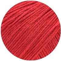 Lana Grossa Alta Moda Cotolana Häkelwolle, 150 m rot