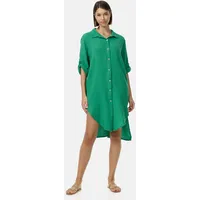 Pm selected Damen Lange Tunika Musselin Hemdbluse in Einheitsgröße