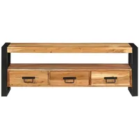 VidaXL TV-Schrank 120x30x45 cm Massivholz Akazie