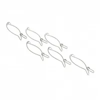 Testrut Rouladenklammern 6 Stück rostfreier Edelstahl