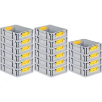 Proregal 16x Eurobox NextGen Color | HxBxT 12x30x40cm |