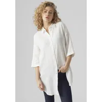 Vero Moda Natali Long Kleid Mit 3/4-ärmeln Snow White
