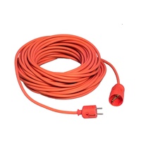 Unitec Verlängerungskabel Innen 25 Meter H05VV-F3G1,5, orange
