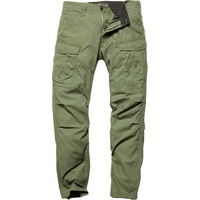 Vintage Industries Lester, Cargohose oliv, - W34
