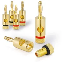 PureLink Sentivus SC000-04 Bananenstecker Premium (4er-Set) für alle Lautsprecherkabel