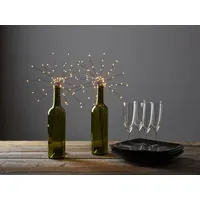 Star Trading Best Season LED-Lichterbouquet, Metall, schwarz