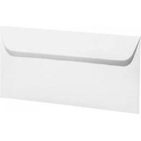 Artoz Briefumschläge Mosaic DIN lang ohne Fenster weiß haftklebend