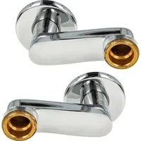 Tecuro S-Anschluss versetzt um 60 mm, für Wandarmaturen, 2-er