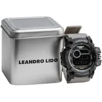 Leandro lido "Rimini" Uni Sport Uhr hellgrau | LL-20
