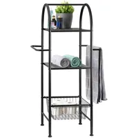 Bremermann Bad-Standregal schwarz | Gr.: onesize