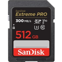 SanDisk Extreme Pro SDHC/SDXC UHS-II U3 V90 512 GB