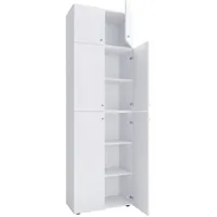 VCM Schuhschrank Lona XXL ca.70x223x39cm Weiß