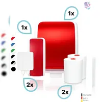 Blanc HYGIENIC KOMPLETT-SET Waschraum MANUELL: Handtuchrollenspender AUTOCUT + 2