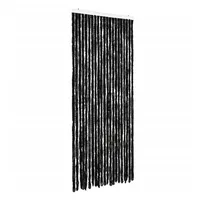 VidaXL Insektenschutz-Vorhang Anthrazit 90x200 cm Chenille