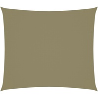 VidaXL Sonnensegel Oxford-Gewebe Rechteckig 2,5x3 m Beige