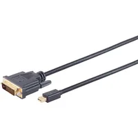 ShiverPeaks S/CONN maximum connectivity Displayportkabel-Mini Displayport 1.2 auf DVI-D