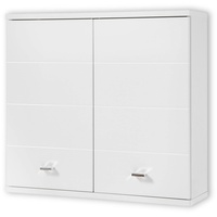 BASIC by Balculina Hängeschrank Weiß - Moderner Badezimmerschrank Bad