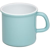 RIESS Topf mit Bördel 9cm aus Emaille 0,5 Liter