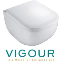 Vigour Derby WC-Sitz mit Absenkautomatik Weiß