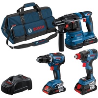 Bosch GSR 18V-55 Professional Kombi Set inkl. 3 x