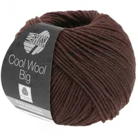 Lana Grossa Cool Wool Big Häkelwolle, 120 m braun