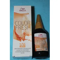 Wella Color Fresh 5/56 hellbraun mahagoni-violett 75 ml
