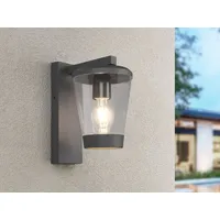 Meine wunschleuchte LED Außen Wandlaterne, Außenlampe Landhausstil, Fassadenbeleuchtung Anthrazit