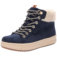 GEOX J Rebecca Girl WPF A Sneaker, DK Navy,