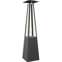 Kratki Gasheizstrahler Umbrella Stahl schwarz 12kW Set - Schwarz
