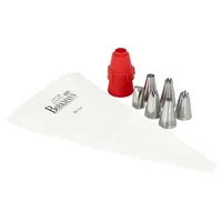 Birkmann Easy Baking Spritzbeutel-Set 8-tlg. - Edelstahl