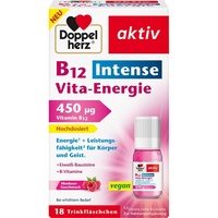 Queisser Aktiv B12 Intense 450 mg Vita-Energie Trinkfläschchen 18
