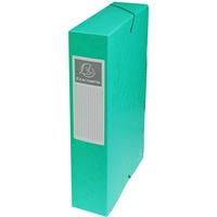Exacompta 50603E 8er Pack Premium Sammelboxen Aufgebaut mit Gummizug